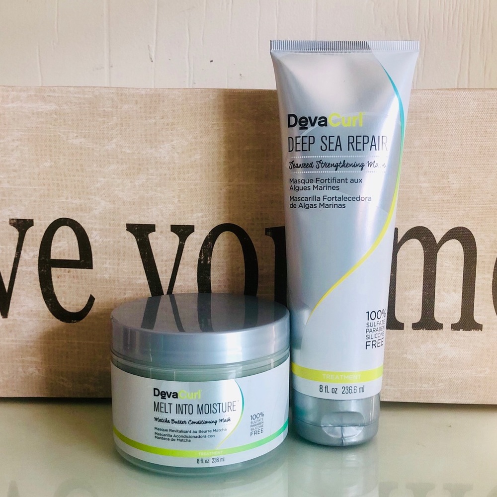 DevaCurl Melt Into Moisture & Deep Sea Repair Mask